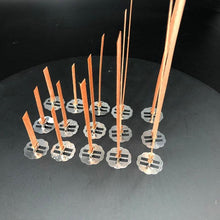 将图片加载到图库查看器,10pc 6-13cm Wooden Candles Wick With Sustainer Tab Candle Wick Core For DIY Candle Handmade Wooden Wick Soy Parffin Wax Wick DIY Candle Making