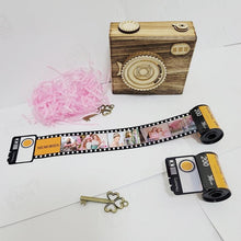 将图片加载到图库查看器,10pc Photos Couple Gifts Custom Roll Film Personalized Photo Memorial Anniversary Birthday Valentines Gift Photo Album Scrapbook Polaroid Keychain Album Gifts For Valentines Day