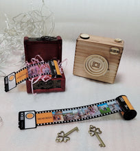 将图片加载到图库查看器,10pc Photos Couple Gifts Custom Roll Film Personalized Photo Memorial Anniversary Birthday Valentines Gift Photo Album Scrapbook Polaroid Keychain Album Gifts For Valentines Day
