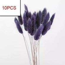 Load image into Gallery viewer, 10PCS Bulrush Natural Dried Flowers Artificial Pampas Grass Decor Phragmites Fake Flower Wedding Home Decoration Floor Vase Filler for Living Room Kitchen Decor
