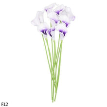 Load image into Gallery viewer, 10Pcs High Quality Real Touch Calla Lily Artificial Flowers Bouquet For Wedding Bridal Home Kitchen Table Flower Decoration Home Decor