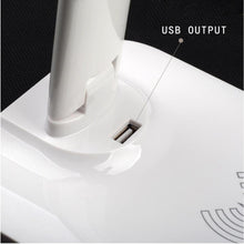 Load image into Gallery viewer, 10W LED Desk Lamp with phone Wireless Charger, USB Charging Port, Dimmable Eye-Caring Office Lamp for Work, Folding Design Decorative Table Lamp Cute Study Lamps for Bedroom Décor