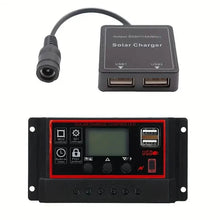 将图片加载到图库查看器,10W Solar Panel 18V Solar Cell 60A&100A Controller Solar Panels