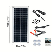 将图片加载到图库查看器,10W Solar Panel 18V Solar Cell 60A&100A Controller Solar Panels