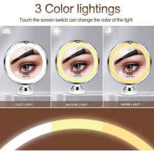 将图片加载到图库查看器,10X Magnifying Makeup Mirror with Lights