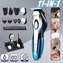Load image into Gallery viewer, 11-in-1 Professional Fast Charging Hair Clipper Haircut Shaver Wireless