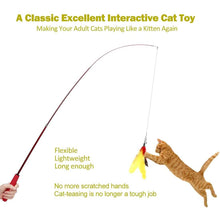 将图片加载到图库查看器,11-Pack: Interactive Cat Toy Wand