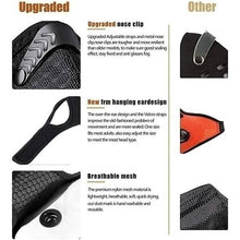 Load image into Gallery viewer, 11-Piece Set: Breathable Bacteria-Proof Sport Face Mask with Activated Carbon PM 2.5