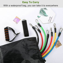 Load image into Gallery viewer, 11-Piece Set: Resistance Bands Set Fitness