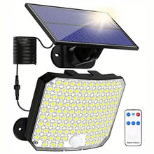 将图片加载到图库查看器,118 LED Solar Motion Sensor Flood Lights with Remote Control