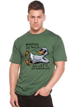Load image into Gallery viewer, Whatever Life Throws at You Funny Unisex Bamboo/Cotton Graphic T-Shirt