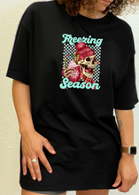 将图片加载到图库查看器,Freezing Season Unisex Bamboo Viscose/Organic Cotton Short Sleeve Graphic T-Shirt