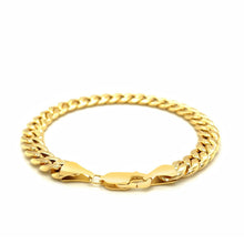 Load image into Gallery viewer, 8.0mm 10k Yellow Gold Light Miami Cuban Bracelet