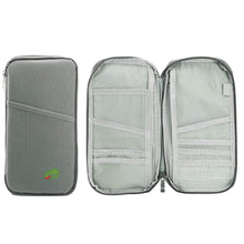 Load image into Gallery viewer, 12 Pocket Travel Passport Wallet