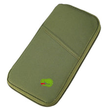 Load image into Gallery viewer, 12 Pocket Travel Passport Wallet
