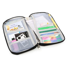 Load image into Gallery viewer, 12 Pocket Travel Passport Wallet