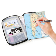 Load image into Gallery viewer, 12 Pocket Travel Passport Wallet