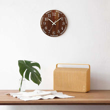 将图片加载到图库查看器,12 Inch Luminous Wall Clock Wall Clock Luminous Wall Clock Wood Silent Light in Dark Night Nordic Fashion Wall Clock Non Ticking Clock with Night Light Wood Silent light in dark night Nordic Fashion Wall Clock Non Ticking Clock With Night Light