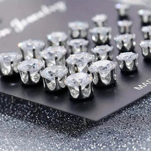 Load image into Gallery viewer, 12-Pairs: Fashion Stainless Steel Stud Earrings