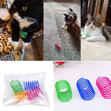 将图片加载到图库查看器,12-Piece: Cat Coil Spring Toy