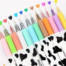将图片加载到图库查看器,12-Piece: Milky Cow Multicolor Gel Pens