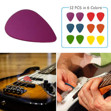 Load image into Gallery viewer, 12-Piece: Standard Acoustic Electric Plectrums Guitar Picks