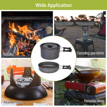 将图片加载到图库查看器,12-Pieces: Camping Cookware Set