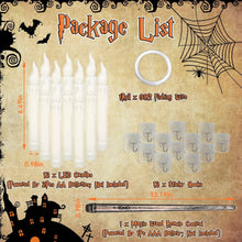 将图片加载到图库查看器,12-Pieces: Flameless LED Magic Floating Candles