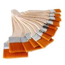 Load image into Gallery viewer, 12-Pieces: Wooden Oil Painting Brush