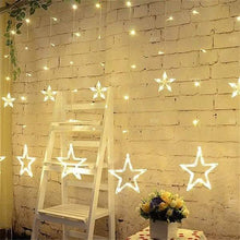 Load image into Gallery viewer, 12 Stars 138 LED Curtain String Lights