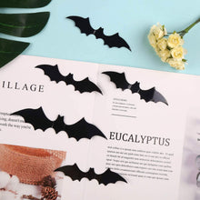 Load image into Gallery viewer, 120-Piece: 3D Bat Halloween Decoration Stickers