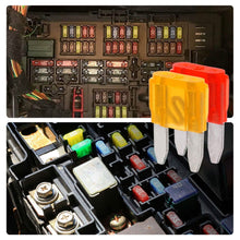 Load image into Gallery viewer, 120-Pieces: Mini Auto Blade Fuse Set