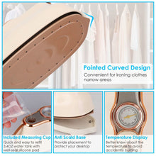 Load image into Gallery viewer, 1200W Foldable Handheld Clothes Iron Steamer