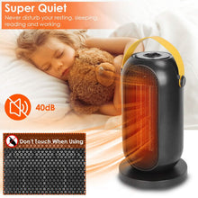 Load image into Gallery viewer, 1200W Portable Electric Fan Heater
