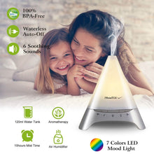 Load image into Gallery viewer, 120ml Cool Mist Humidifier Ultrasonic Aroma Essential Oil Diffuser