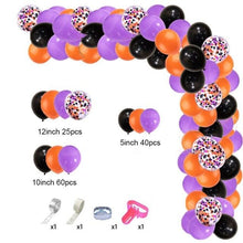 将图片加载到图库查看器,129Pcs Purple And Gold Balloons For Happy Birthday Foil Balloons Banner Circle Dots Garland Birthday Party Decorations Birtdhay Ballons Decoration