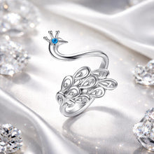 Load image into Gallery viewer, 925 Sterling Silver Plated Platinum Pavé Setting CZ Ring for Women