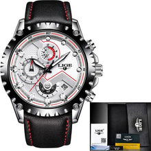 Load image into Gallery viewer, Business Elegant Men's Watch With Chronometers Day View Fluorescent Hands Excellent Look Unique Design Perfect Gift For Your Man