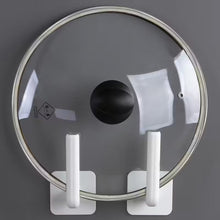 Load image into Gallery viewer, 4-Pack: Adhesive Toilet Paper Holder, Wall Mount, White & Black