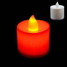 Load image into Gallery viewer, 12Pcs Electronic LED Tea Light Candles Flickering Bulb Battery Operated Flameless LED Tea Light for Seasonal & Festival Celebration Electric Fake Candle Realistic Battery-Powered Flameless Candles for Home Bedroom Party Wedding Festival Decor
