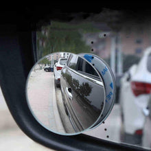 将图片加载到图库查看器,1/2PCS HD 360 Degree Wide Angle Adjustable Car Rear View Convex Mirror Auto Rearview Back Mirror Vehicle Blind Spot Rimless Automotive Blind Spot Mirrors Small Round Convex Adjustable 360°Rotate Wide Angle Car Rear View Side Mirror Wide Angle Mirror
