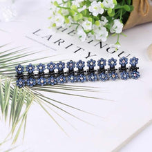 Load image into Gallery viewer, 12pcs/set Mini Rhinestone No-Slip Grips Hair Clips for Women Girls Glitter Teeth Metal Clamps Flower Gorgeous Hair Accessories For Brides And Bridesmaids