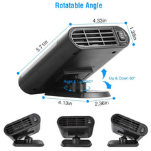 Load image into Gallery viewer, 12V 150W Portable Car Heater with Air Purification