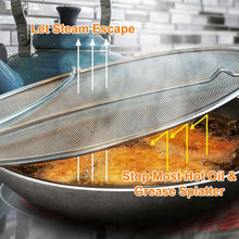 Load image into Gallery viewer, 13-Inch Stainless Steel Grease Splatter Screen