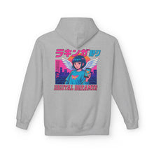 Load image into Gallery viewer, Digital Dreamer Unisex Fleece Hoodie, Cozy Graphic Sweatshirt, Anime Style Hoodie, Perfect Gift for Gamers, Casual Streetwear