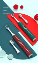 将图片加载到图库查看器,Ultrasonic Sonic Powered Electric Vibration Toothbrush Rechargeable For Adults Whitening USB Rechargeable Teethbrush For Men and Woman