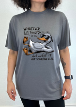 Load image into Gallery viewer, Whatever Life Throws at You Funny Unisex Bamboo/Cotton Graphic T-Shirt