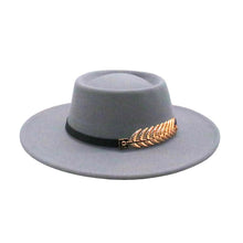 Load image into Gallery viewer, Autumn Winter Women Men Vintage Fedora Women's Foldable Short Brim Floppy Hat Gentleman Elegant Warm Hats Lady Party Luxury Caps Classic Summer Beach Sun Hat