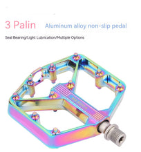 Load image into Gallery viewer, Bicycle Pedal Non-Slip Bike Pedals Aluminum Alloy Flat Platform Applicable Waterproof Cycling Accessories Bike Pedals Road Bicycle Pedals Cleats Set Clipless Pedals Compatible With Road Bikes