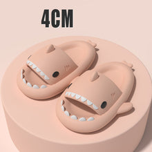 Load image into Gallery viewer, New Men and Women Summer Slippers Lovely Shark Shape Slides Outdoor Women Shoes Flip Flops Lightweight Open Toe Beach Pool Slides Sandals Shark Shower Slipper